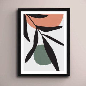 2/$35 Modern Minimalist Abstract Boho Wall Art Print Home Decor [No Frame]